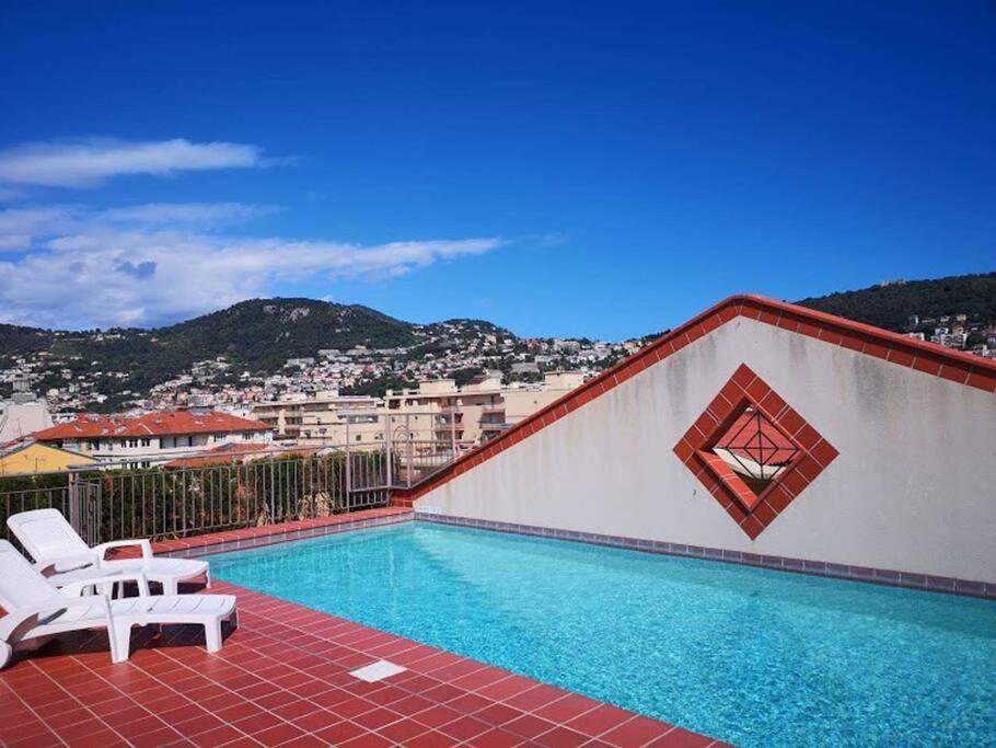 Risso - One Bedroom With Pool, Newly Renovated In Spring 2024 ニース エクステリア 写真