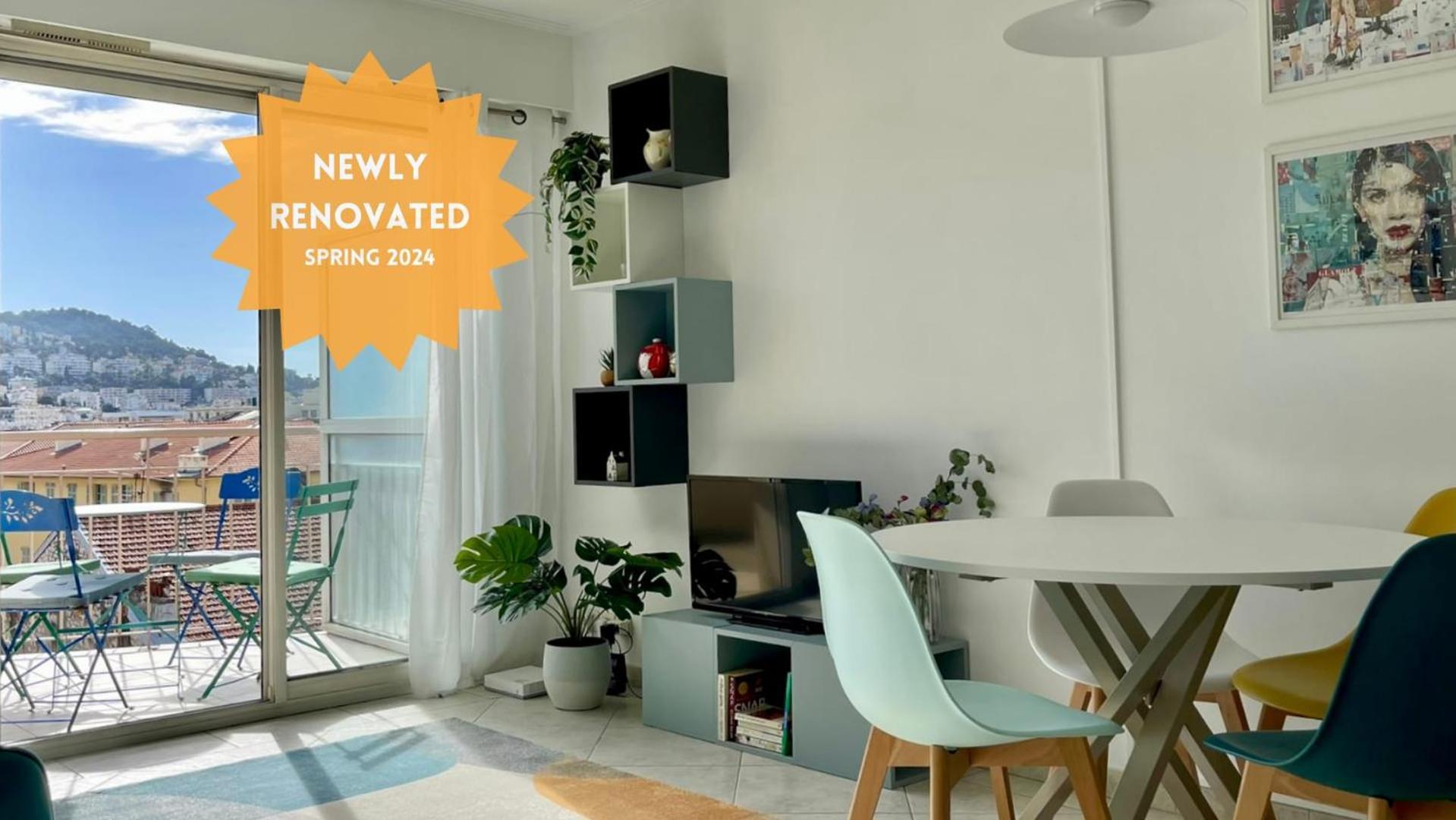 Risso - One Bedroom With Pool, Newly Renovated In Spring 2024 ニース エクステリア 写真